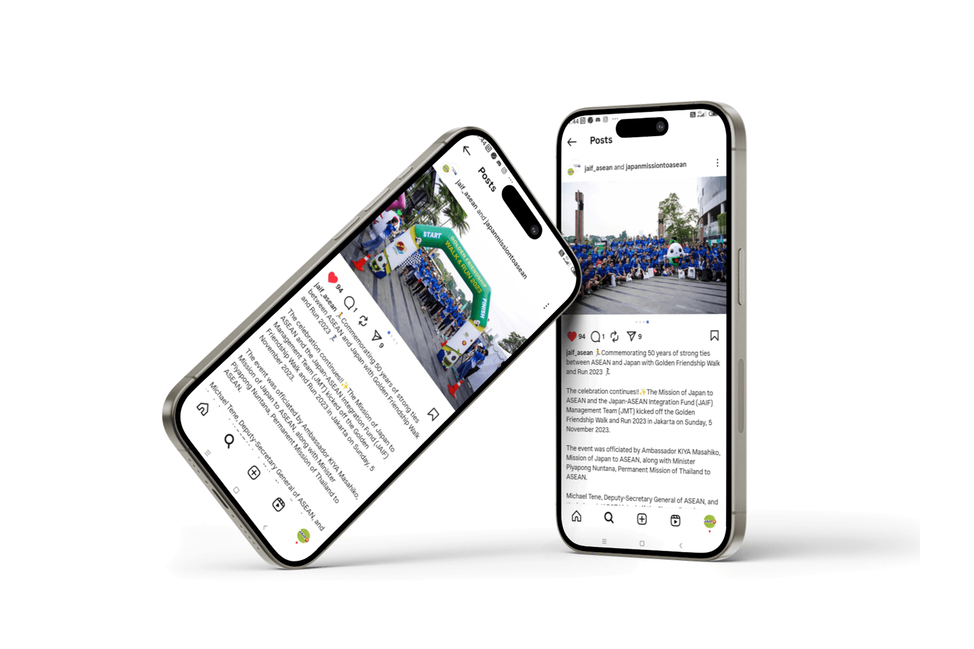 Finish Golden Walk & Run