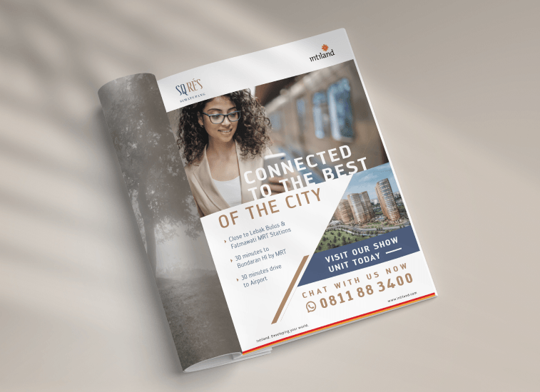 Informative brochure book showcasing SQRES 